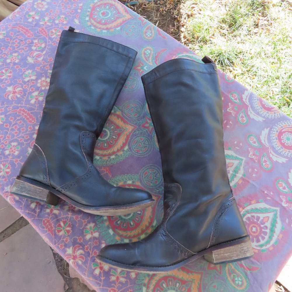 Diesel Leather Boots